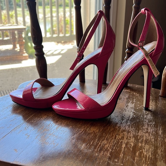 michael antonio pink sandal heel 8.5 - Picture 5 of 9